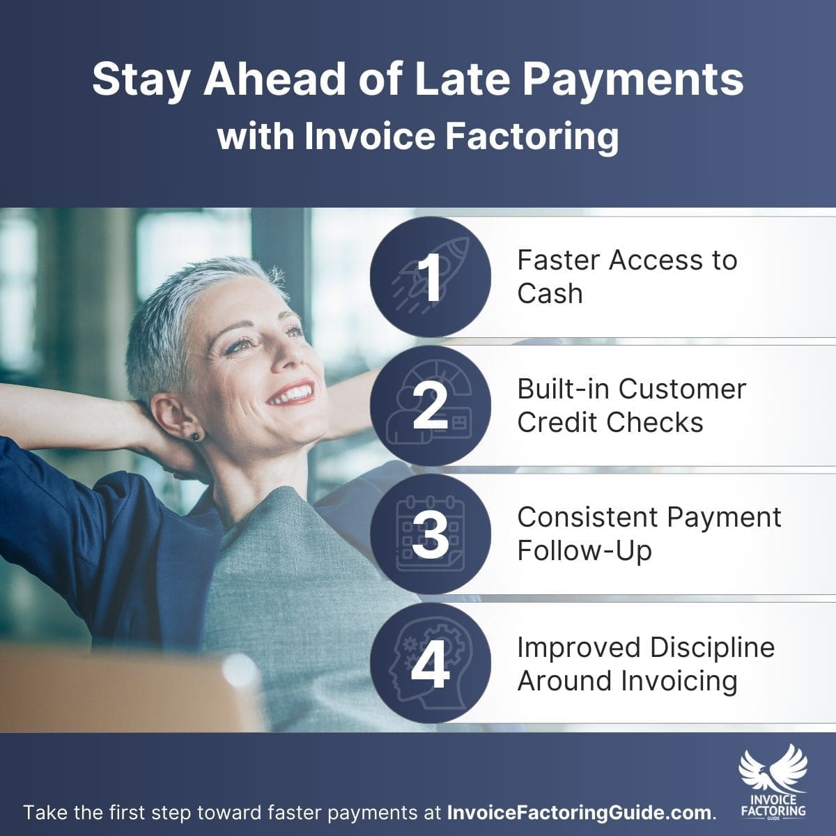 Stay Ahead of Late-Payments with Invoice Factoring