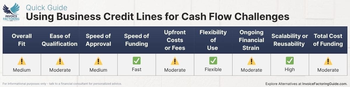 Pros and Cons of Business Credit Lines for Cash Flow Issues